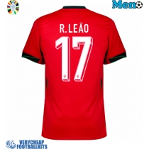 Portugal Rafael Leao #17 Replica Home Shirt Euro 2024 Short Sleeve